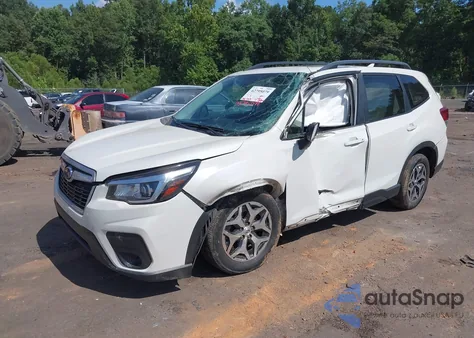 2019 Subaru Forester Premium from USA, damaged, VIN JF2SKAGC6KH464652
